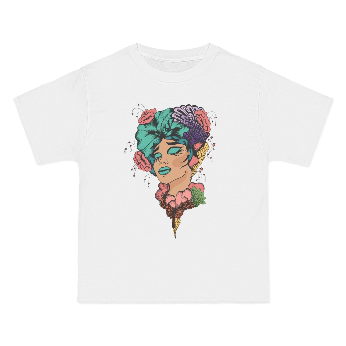 African Pride month Sleeve T-Shirt with woman head.